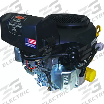 KOHLER Gasoline Engine: 42.4 lb-ft Gross Torque, 26 hp Horsepower, Vertical, Keyway - Kohler Engines