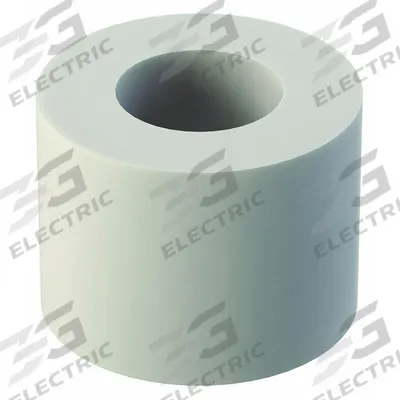 APPROVED VENDOR Spacer: 1/4 in Screw Size, 3/8 in Overall Lg, Round, Nylon, Plain, Nylon - Plastic Spacers