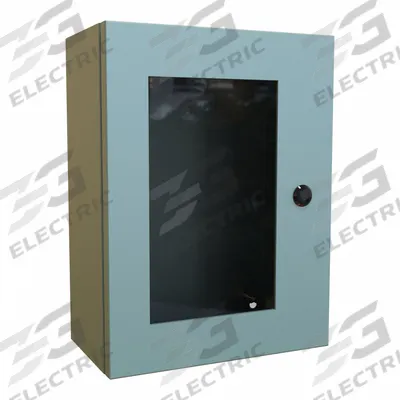 HAMMOND Electrical Enclosure: Steel, 16 in x 12 in x 6 in, NEMA 12/3R/4 - Steel Washdown Enclosures