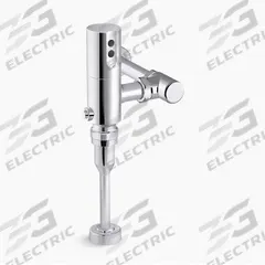 KOHLER Automatic Flush Valve: MACH TRIPOINT DC, 0.125 gpf Gallons per Flush, Battery, Exposed, Top (MPN 10UD00D20-CP). Key specifications — Spud Location: Top; Brand: KOHLER.