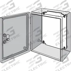 HOFFMAN Panel: Back Panel Panel, 13.04 in Overall Ht, 11.07 in Overall Wd, Steel, Powder Coated (MPN LP3530). Key specifications — Panel Style: Back Panel; Brand: HOFFMAN; Finish: Powder Coated; Manufacturer Part Number: LP3530; Material: Steel.