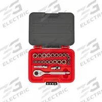 PROTO Socket Set: 3/8 in Drive, 25 Piece, Metric/SAE, 5/16 in to 3/4 in/8 mm to 18 mm (MPN J52325S). Key specifications — attr1224269: 3/8 in; attr1204650: 5/16 in to 3/4 in; attr1204673: Socket Bits Not Included; attr1204688: PROTO; attr1206170: Standard Sockets.