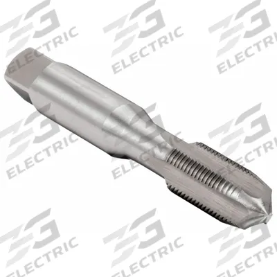 CLEVELAND Straight Flute Tap: 1/2"-13 UNC, H3 / 2B, 4 Flute, Plug Chamfer, LH - Left-Hand Thread Taps