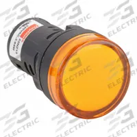 DAYTON Raised Panel Light: 22 mm Panel Mounting Hole Dia, LED, Raised Head (MPN 22NZ13). Key specifications — Brand: DAYTON; Electrical Connection: M3.5 Screw.