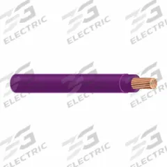 Building Wire: Copper, 12 AWG, 1 Conductors, Stranded, Purple, 1,000 ft Lg, THHN/THWN-2 (MPN WXP-6G-1201-10-1000). Key specifications — Voltage: 600 V; Brand: APPROVED VENDOR.