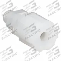 PARGRIP Compression Fitting Adapter: 1/4 in OD x 1/8 in Pipe Size, Compression x MNPT, PFA (MPN GAMS-42). Key specifications — Series: Pargrip; Brand: PARGRIP; Standards: FDA Approved.