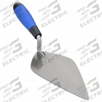 WESTWARD London Trowel: Blade Material Carbon Steel, Blade Shape London, 4 3/4 in Blade Wd (MPN 13P514). Key specifications — attr1008691: ErgoSoft; attr1016301: Concrete; attr1005001: WESTWARD; attr1008687: London; attr1008692: Ergonomic; attr1008688: Carbon Steel; attr1008689: Durable; attr1005002: London Trowel.