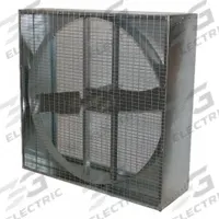 DAYTON Agricultural Exhaust Fan: Direct Drive, 48 in Blade, 1 hp, Totally Enclosed Air Over, 1 ph (MPN 44YU08). Key specifications — Brand: DAYTON; Nameplate Voltage: 115/230V AC; Assembly: Ships Fully Assembled.