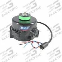 U.S. MOTORS Refrigeration Motor: RESCUE® Refrigeration, 33 Frame Size, Stud, ECM, 1/30 hp (MPN EC5414N). Key specifications — Brand: U.S. MOTORS; Manufacturer Part Number: EC5414N; ECM Motor Type: Constant RPM; Features: IP67 Rated; Frame Size: 33; Full Load Amps @ 60 Hz: 0.22/0.75 A; Includes User Interface: No; Nameplate RPM @ 60 Hz: 1,650/1,550 RPM.