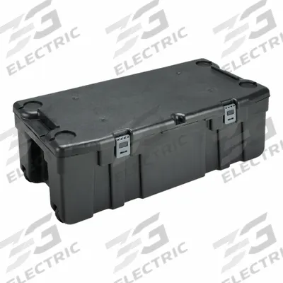 J TERENCE THOMPSON Mobile Storage Trunk: 28 gal, 37 in x 17 1/2 in x 14 in - Rolling Storage Trunks