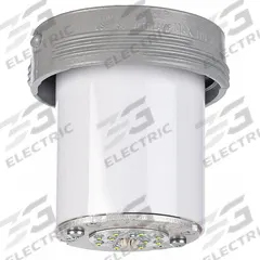 HUBBELL KILLARK Hazardous Location Fixture Combo: 1,300 lm, T5 Temp Code, 5000K, 13 W, 120/277V AC (MPN VSL1330W2HG). Key specifications — attr1259085: 120/277V AC; attr1259084: T5; attr1259058: Class I, Div 2, Group A, B, C, D; attr1259088: No; attr1259089: 5000K; attr1259106: HUBBELL KILLARK.