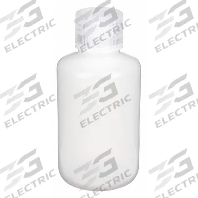 APPROVED VENDOR Storage Bottle: HDPE, 125 mL, 125 mL, Natural, 24-410 mm Screw Closure Size - HDPE Narrow Mouth Round Lab Bottles