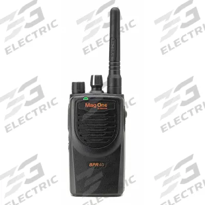 MOTOROLA Handheld Two Way Radio: BPR40 Series, VHF, Analog, 5 W, 16 Channels, No Display - VHF Business Radios