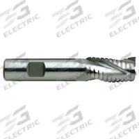 YG-1 Roughing End Mill: Cobalt, TiN Coated, 6 Flute, 1-1/8" Mill Dia, 2" LOC, 4-1/4" OAL (MPN 73431CN)