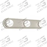 Hollywood 3-Light LED Vanity: Satin Nickel, 1,600 lm_1,800 lm, 3000K, 18.5 W, 120V AC, 24 in Lg (MPN HLWV240417L30ENSN). Key specifications — Mounting Location: Wall; For Bulb Type: Integrated LED; Brand: AFX INC.; Voltage: 120V AC; Color Temperature: 3000K; Housing Finish/Housing Color (Broad): Satin Nickel.