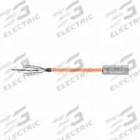 READYCABLE Servo Hybrid Cable: Basic Cable, 100 ft Lg, For Allen-Bradley, PUR (MPN MAT9851701-100). Key specifications — Cable Jacket Color: Orange; Conductor Configuration: (4xAWG17 (1.0))+(2xAWG18 (0.75))+(1PRxAWG22 (0.34)); Brand: READYCABLE; Cable Jacket Material: PUR.