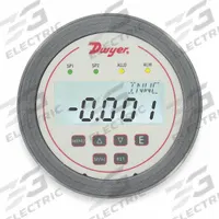 DWYER Digital Panel Meter: 9,999 Display Span - Max, 12 V AC – 28 V AC, 12 V DC – 28 V DC, (2) SPDT (MPN DHC-008). Key specifications — attr1042966: DHC-008; attr1042969: +/-1.5%; attr1042981: Black; attr1042982: LCD; attr1042990: Instructions; attr1042993: 4X; attr1043003: Differential Pressure Controller; attr1043006: DH3.