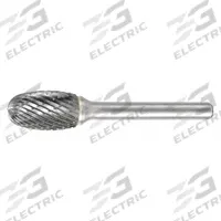 WIDIA Carbide Bur: Oval, SE-06, Double Cut, 5/8" x 1" Head, 1/4" Shank (MPN M41366). Key specifications — Brand: WIDIA METAL REMOVAL; Trade Number: SE-06.