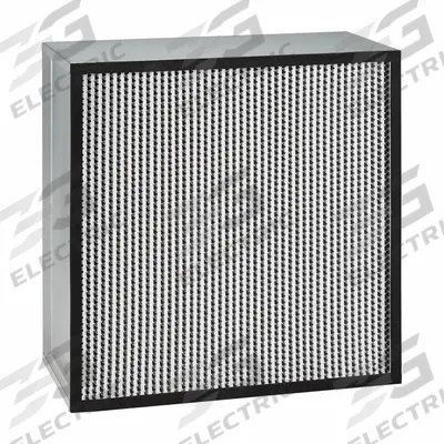 GRAINGER Air Filter: 24 in x 24 in x 12 in, 99.99% Filter Efficiency - 99.99% HEPA Air Filters