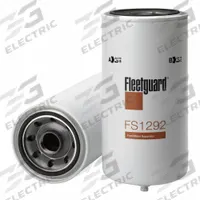 FLEETGUARD Automotive Fuel/Water Separator: Spin-On, 16 11/16 in Overall Lg, 5 3/8 in Outside Dia (MPN FS1292). Key specifications — Brand: FLEETGUARD; Media Material: Cellulose; Compatible Vehicle Make: Letourneau-Westinghouse.