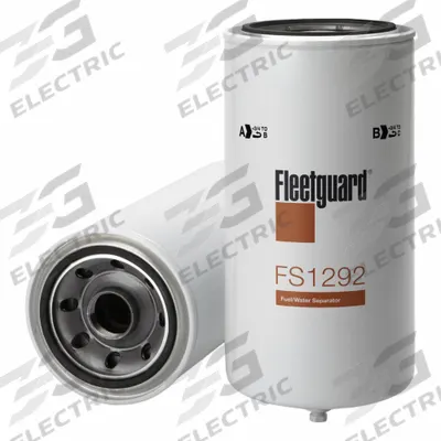 FLEETGUARD Automotive Fuel/Water Separator: Spin-On, 16 11/16 in Overall Lg - Spin-On Fuel/Water Separators