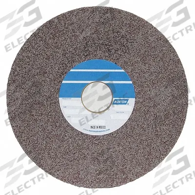 NORTON Convolute Wheel: 6 in Dia x 1 in W, 1 in Arbor, Aluminum Oxide, Medium - Deburring Wheels for Carbon Steel & Soft Metals