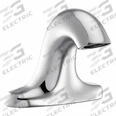 ZURN Sensor Faucet: Serio Series®, Brass, Polished Chrome Finish, Battery/Hydropower, Spray (MPN ZG6955-M). Key specifications — Brand: ZURN; Includes: Gear-Driven Ceramic Cartridge; Series: Serio Series®.