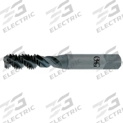 OSG Spiral Flute Tap: #12-24 UNC, 2B, 3 Flute, Bottoming Chamfer - General Purpose Spiral-Flute Taps