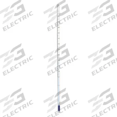 EVER-SAFE Liquid In Glass Thermometer: 0°F to 230°F, Partial Immersion - Partial-Immersion Liquid-in-Glass Lab Thermometers