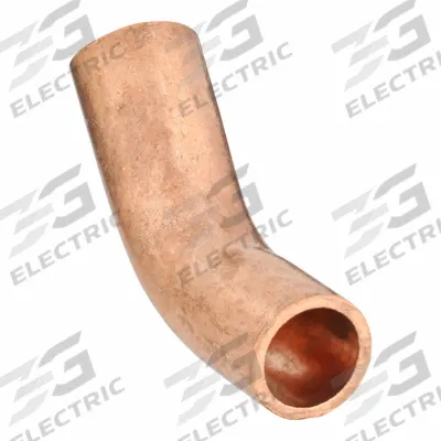 NIBCO Sweat Fitting Elbow: 1/8 in CTS x 1/8 in CTS, Cup x FTG, Wrot Copper (MPN 606-1/8) - Wrot Copper Tube Fittings