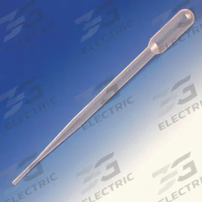 GLOBE SCIENTIFIC Transfer Pipette: 5 mL Capacity, Non-Sterile, Std Transfer Pipette, Plastic - Non-Sterile Transfer Pipettes