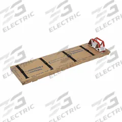 FSI Disposable Backboard: Brown, Not Foldable, 81 in Overall Lg, Corrugated Cardboard, 0 Pins (MPN F-EM8). Key specifications — Foldability: Not Foldable; Color: Brown; Includes: Head Immobilizer; Product Type: Disposable Backboard; Material: Corrugated Cardboard; Brand: FSI; Board with Pins: Board without Pins.