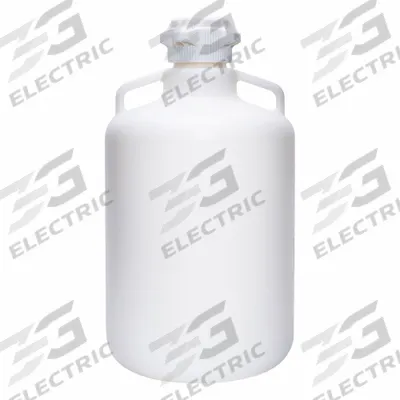 APPROVED VENDOR Plastic Carboys, Jerricans, & Jugs: 10 L Capacity - mL, Autoclavable - Round Carboys