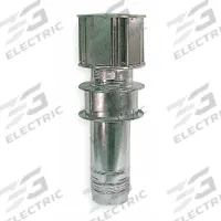 DAYTON Sidewall Venting Kit: Compatible with Dayton Infrared Tube Heaters, 6 in Vent Dia (MPN 2F211). Key specifications — Product Type: Venting For Gas Heaters; Compatible with Product Type: Dayton Infrared Tube Heaters; Mounting Type: Flange-Mount; Includes: 18 in B Vent and B to C Adapter; Opening Dimensions - H x W x D: 6 in x 6 in x in; Vent Type: Dual Sidewall Venting; Brand: DAYTON; Material: Galvanized Steel.
