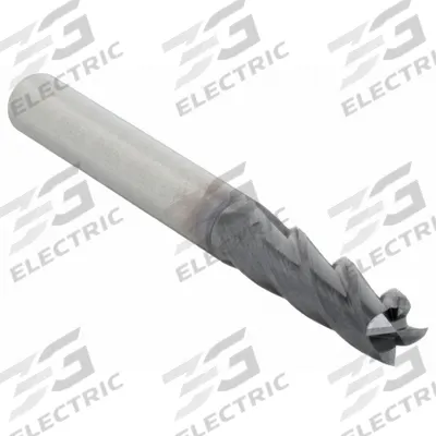 WIDIA HANITA Square End Mill: Carbide, TiAlN Coated, 4 Flute, 5/32" Mill Dia, 9/16" LOC - General Purpose Carbide Square End Mills