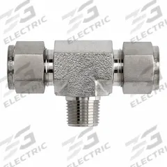 BRENNAN INDUSTRIES Single Ferrule Instrumentation Fittings: Compression x Compression x MNPT (MPN NS2601-08-08-06-SS). Key specifications — Series: NS2601; Compatible Fitting Brands: Parker CPI; Brand: BRENNAN INDUSTRIES.