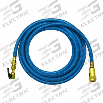 HALTEC Inflator Hose: Single-Tire Inflator Gauges, No Gauge, Single Head, 12 ft Hose Lg