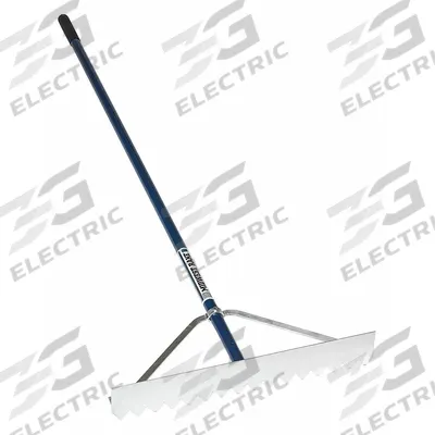 SEYMOUR MIDWEST Asphalt Lute: 30 in Blade Wd, Aluminum Head, Aluminum Handle - Road & Asphalt Rakes
