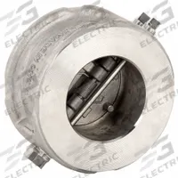 SSI Double Disc Check Valve: Double Disc, Inline Valve Body, 2 in Pipe Size, Wafer, Wafer, Wafer (MPN 0200-600WTTTM-T). Key specifications — Seat Material: CF8M Stainless Steel; Brand: SSI.