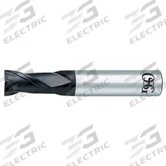 OSG Square End Mill: Carbide, WXL Coated, 2 Flute, 1/8" Mill Dia, 3/8" LOC, 2" OAL (MPN 36210005)