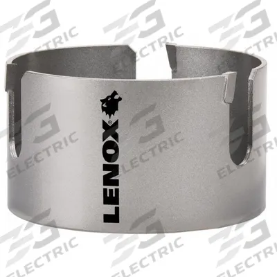 LENOX Hole Saw: 4 5/8 in Saw Dia., 2 7/16 in Max. Cutting Dp, 5/8"-18 Thread Size - Multi-Material-Cutting Hole Saws without Arbor