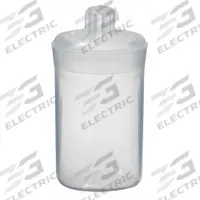 DYNALON Laboratory Jar: Polypropylene, Polypropylene, 0.8 fl oz, 30 mm Body Dia, 48 mm Ht, Round (MPN 261154-0002). Key specifications — Brand: DYNALON; Clarity: Translucent; Closure Included: Yes; Pre-Cleaned: None.