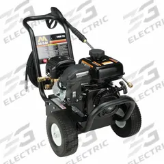 MI-T-M Gas-Powered Pressure Washer: Heavy Duty, Cart, 2,400 psi, 2.4 gpm, Usable Per Week 20 hr (MPN GC-2403-0MMB). Key specifications — attr1034381: Mi-T-M; attr1037666: MI-T-M.