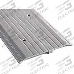 NATIONAL GUARD Door Threshold: Saddle, Aluminum, 4 ft Lg (MPN 8427-48). Key specifications — Brand: NATIONAL GUARD; Transition Type: Fluted.
