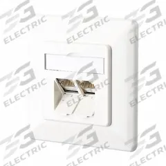 METZ CONNECT Wall Outlet: UP, GD-Zn (Zinc Die-Cast), LSA Terminal Block x RJ45, 45° Mounting Angle (MPN 1307381002-I). Key specifications — Housing Material: GD-Zn (Zinc Die-Cast); Includes Connector: Equipped; Mounting Type: UP; Product Type: Wall Outlet; Connector Color: White; Connection Type: LSA Terminal Block x RJ45.
