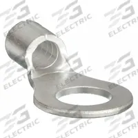 GRAINGER Ring Terminal: Bare, 3/8 in Stud Size, 12 AWG to 10 AWG Wire Sizes, 600 V (MPN 24C844). Key specifications — Brand: GRAINGER.