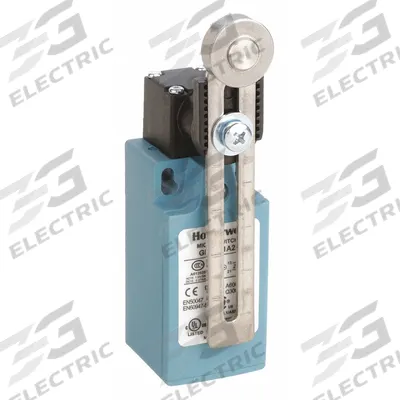 Honeywell Non Plug-In Limit Switch: Roller Lever, GLL, 30°, 40°, 1.06 in-lb Op Torque - Max - Roller Lever-Arm Limit Switches