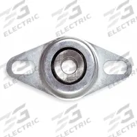 DAYTON 2 Bolt Flange Bearing: Radial Ball, 5/8 in Bore, Steel, Set Screws, 4 in Lg, 2 in Wd, 1 in Ht (MPN 4X728). Key specifications — Bore Type: Cylindrical; Brand: DAYTON; Lubricant Material: NLGI #2 Equivalent; Mounting Bolt Size: 3/8 in; System of Measurement: Inch.