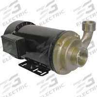 DAYTON Centrifugal Pump: 316 Stainless Steel, 2 hp Horsepower (Max), Three Phase, 208-230/460V AC (MPN 5WXT9). Key specifications — Impeller Material: 316 Stainless Steel; Brand: DAYTON; Motor Enclosure: Totally Enclosed Fan Cooled.