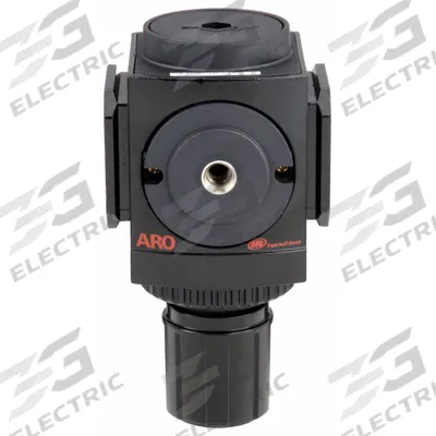 ARO Compressed Air Regulator: Aluminum, 3/4 in NPT, 210 cfm, 0 psi to 140 psi - ARO FRL Air Regulators
